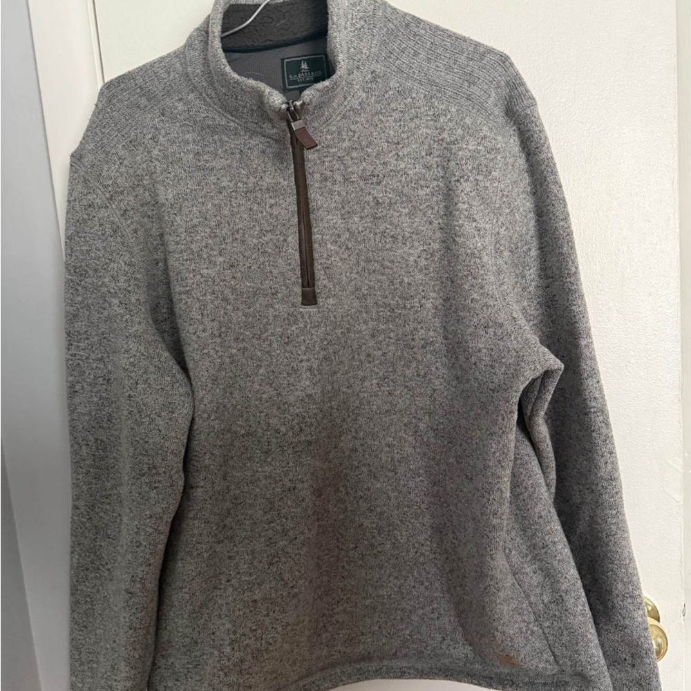 GH Bass and Co. 1/4 zip sweater.